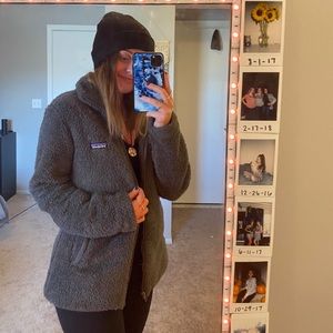 Patagonia fuzzy coat